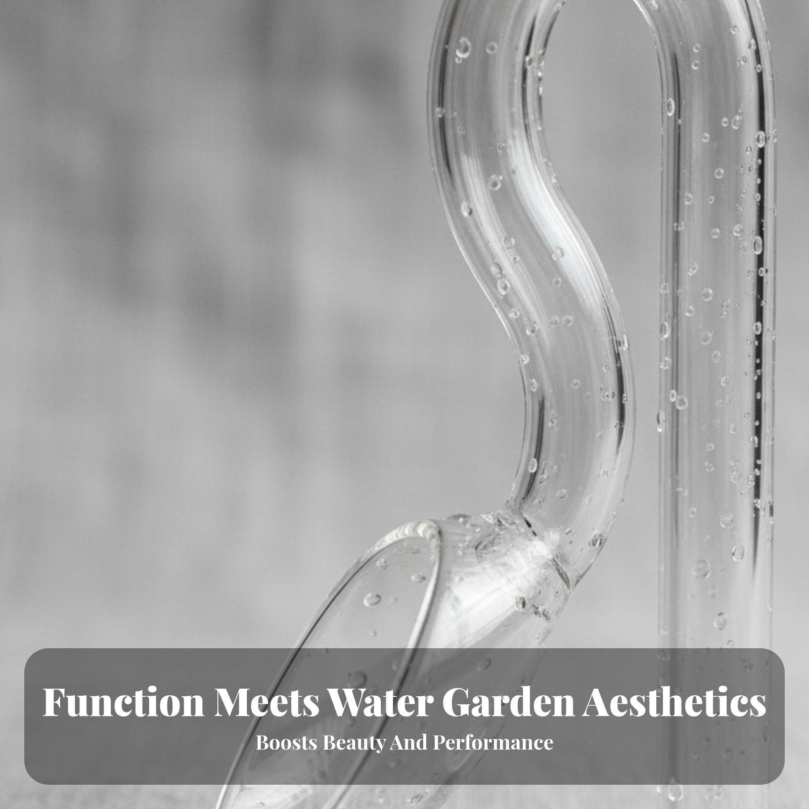 Aquarium Lily Pipe - Glass Lily Pipe Aquarium Surface Skimmer