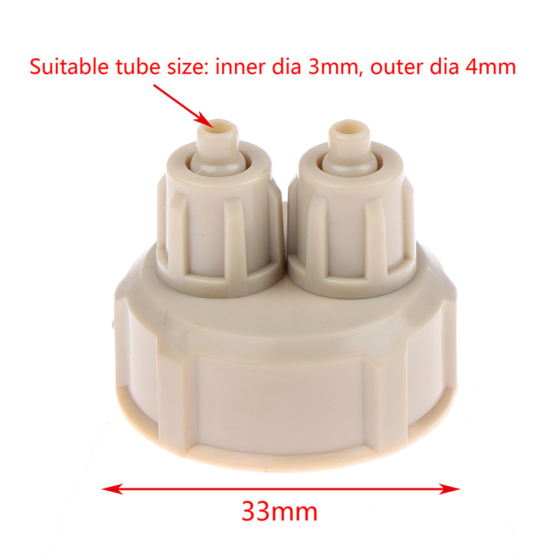 Aquarium Planting Ideas - 2Pcs Aquarium CO2 System Tube Valve