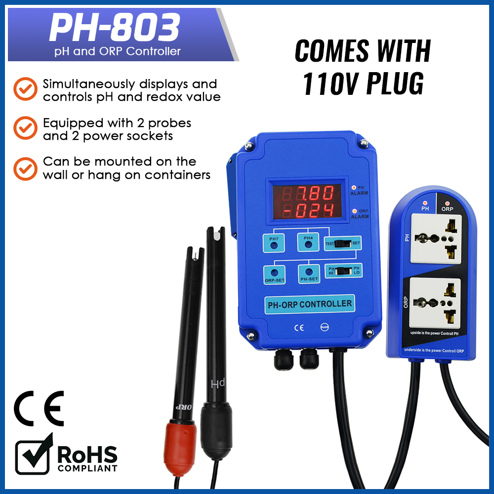Digital pH ORP Redox 2 in 1 Co - Planted Aquarium Ph 评论和价格