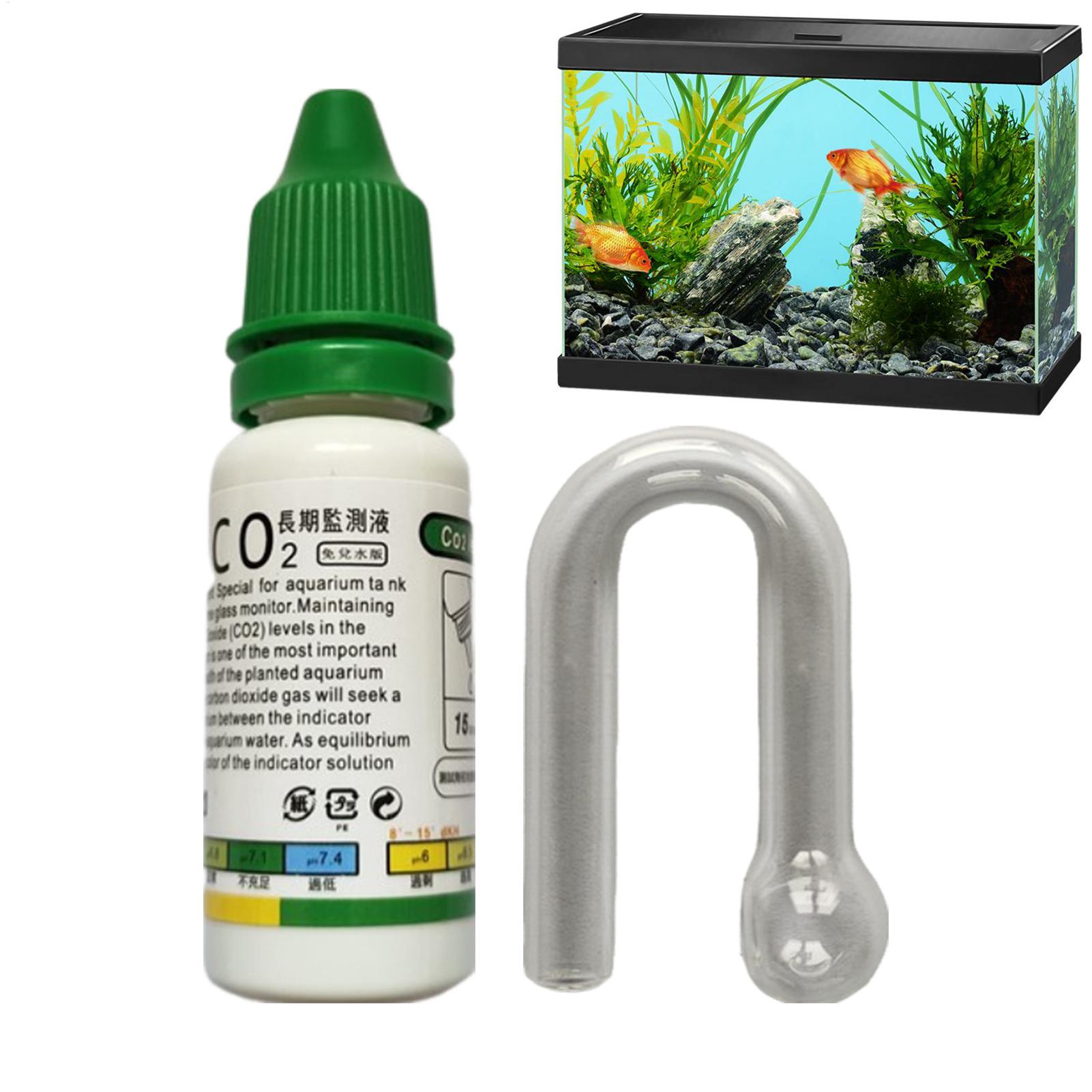 Aquarium CO2 Indicator Solutio - Planted Aquarium Ph 评论和价格