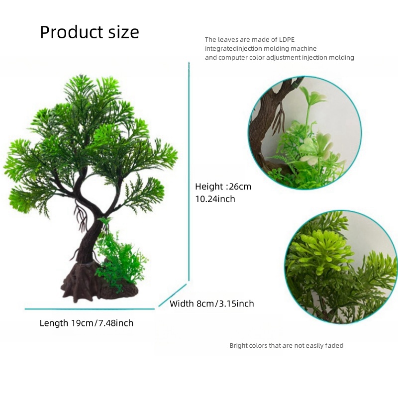 Fish Tank DIY Artificial Aquar - Planted Aquarium Media 评论和价格
