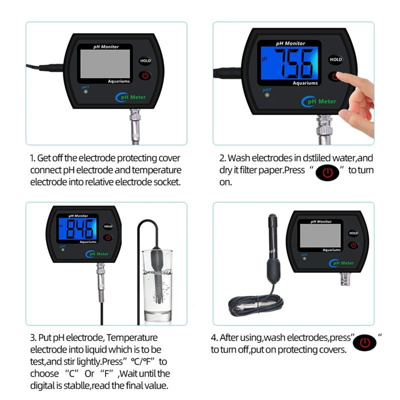 M12K-PH Meter Online PH Monito - Planted Aquarium Ph 评论和价格