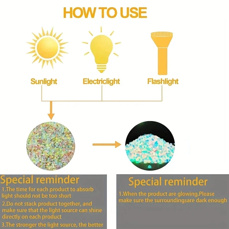 50-200pcs Glow in The Dark Peb - Aquarium Planting Ideas 评论和价格