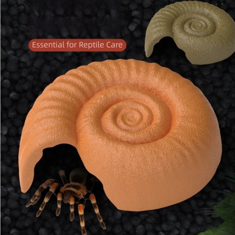 Ammonite Shape Reptile Hidden  - Aquarium Planting Ideas 评论和价格