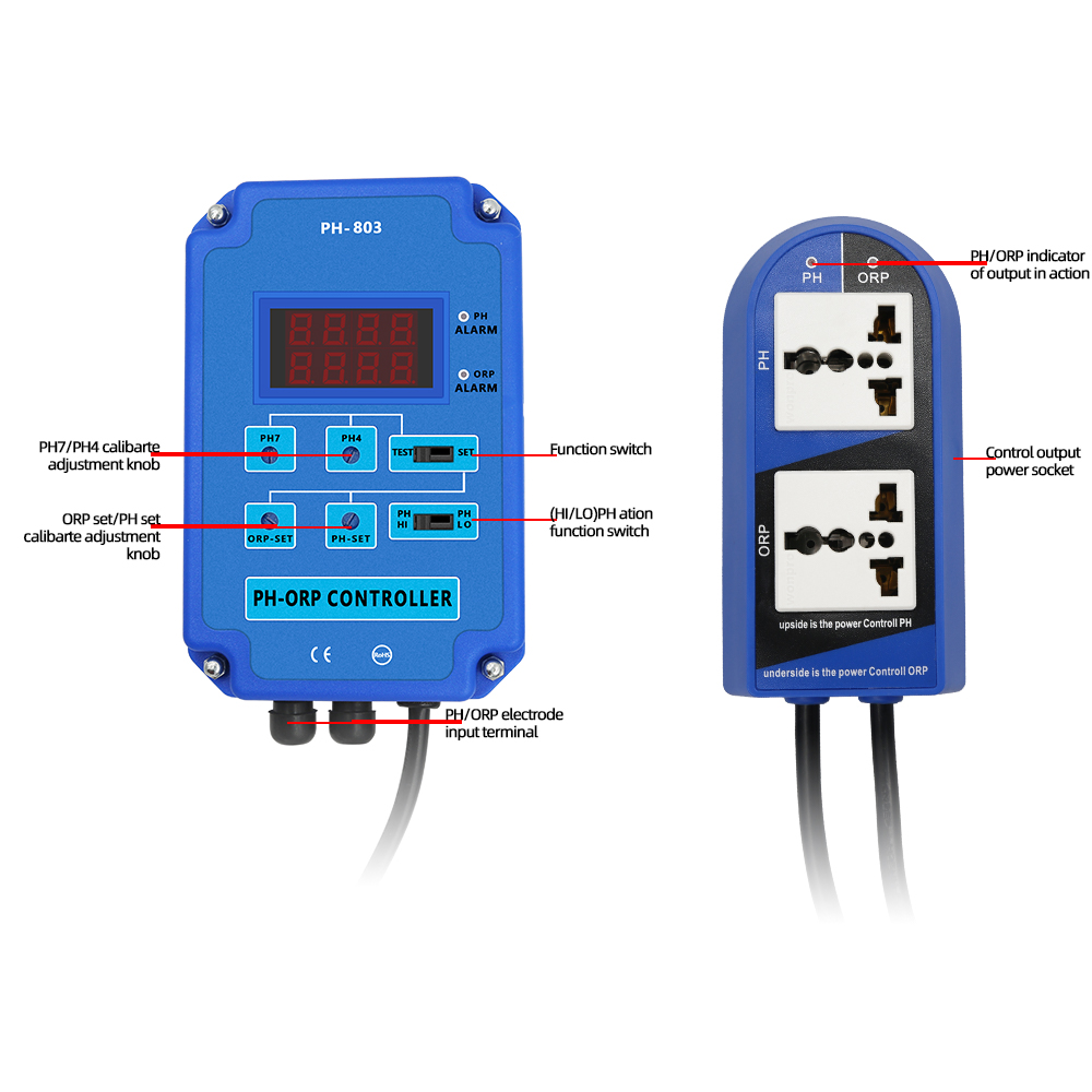 PH-803 Digital 2&1 PH ORP Redo - Planted Aquarium Ph 评论和价格